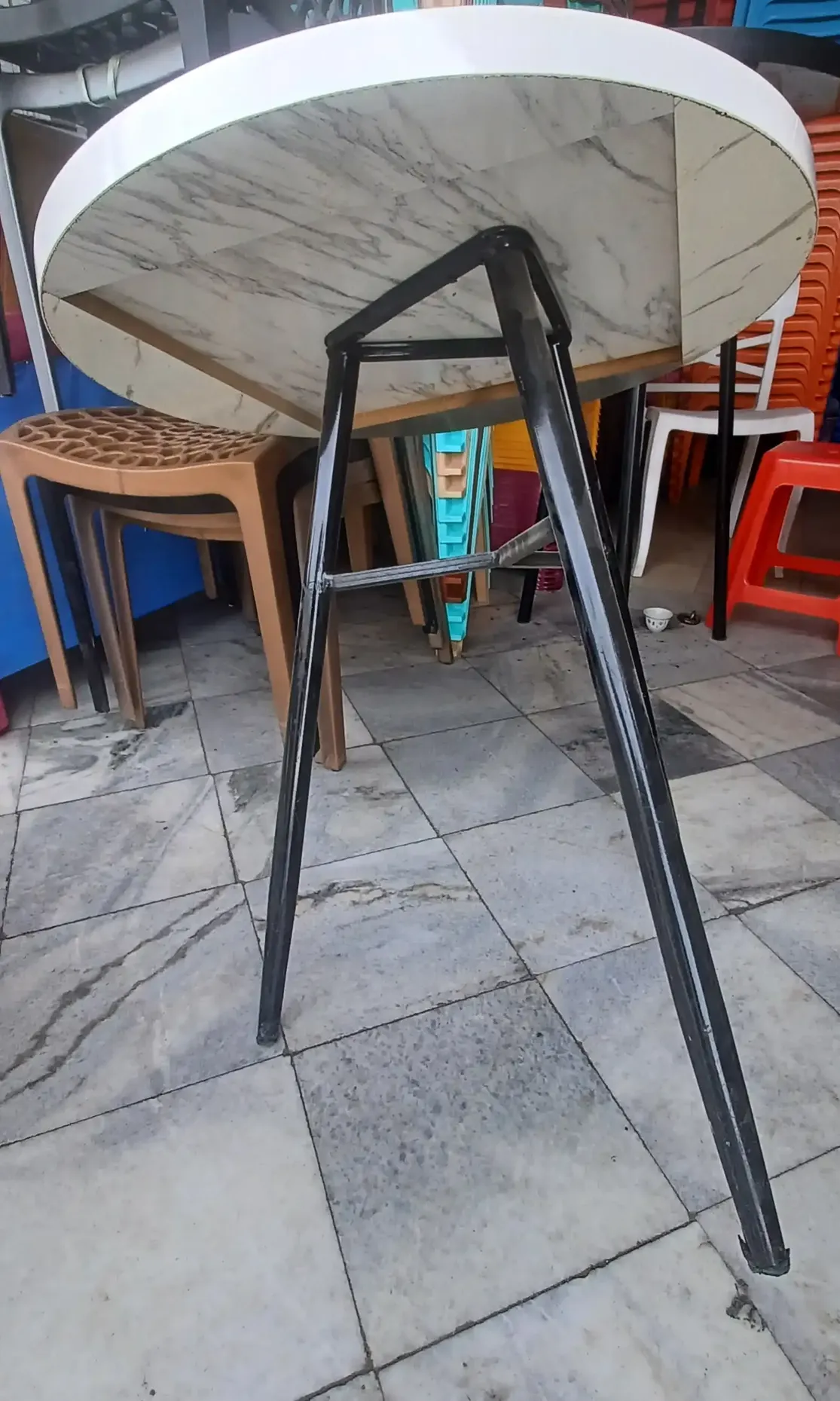 White-Circular-Tri-leg-MDF-Table-3.webp