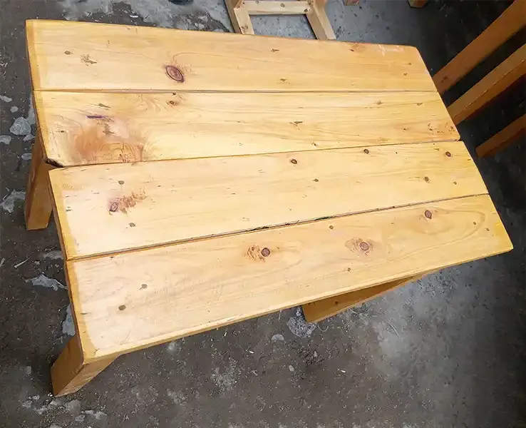 40 By 70 Wooden Cafe Mini Table