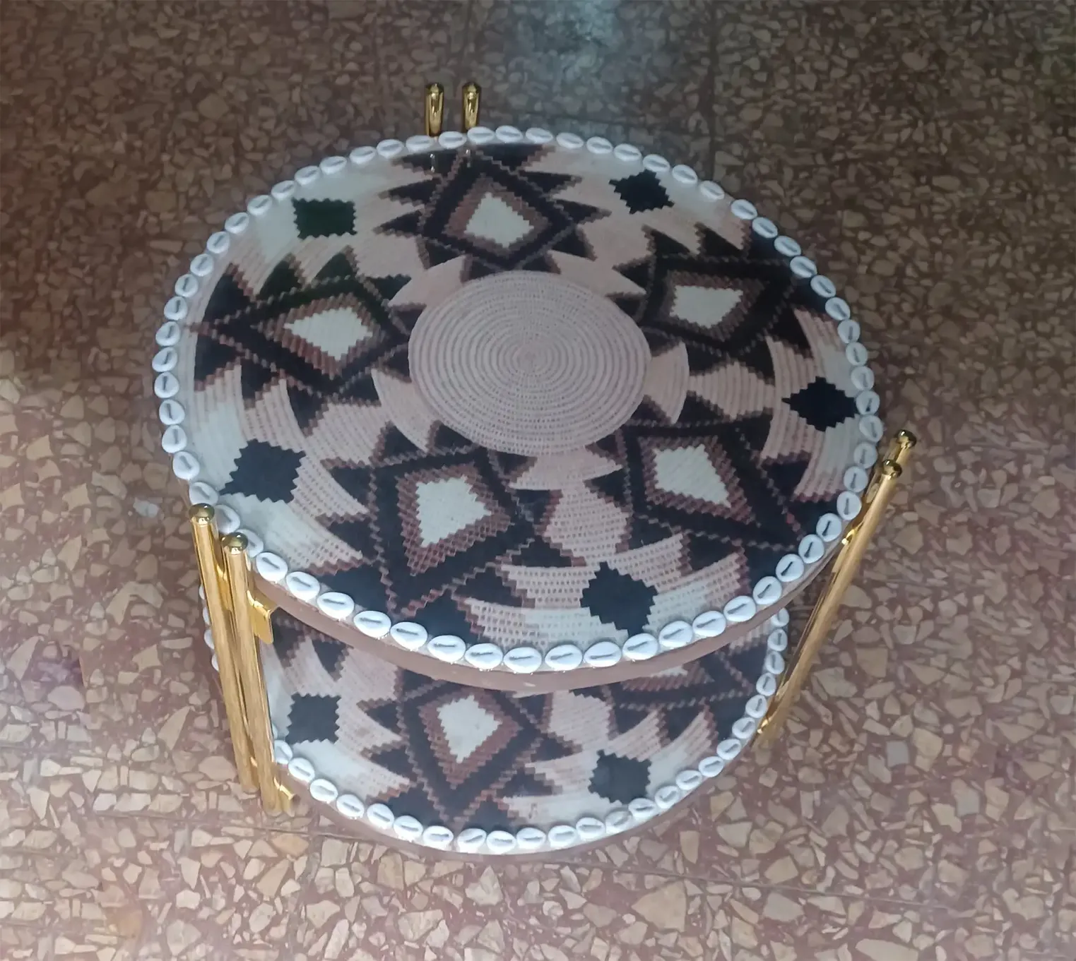 Oromia Traditional Design Coffee Rekebot | ቀለል ያለ ባህላዊ ረከቦት