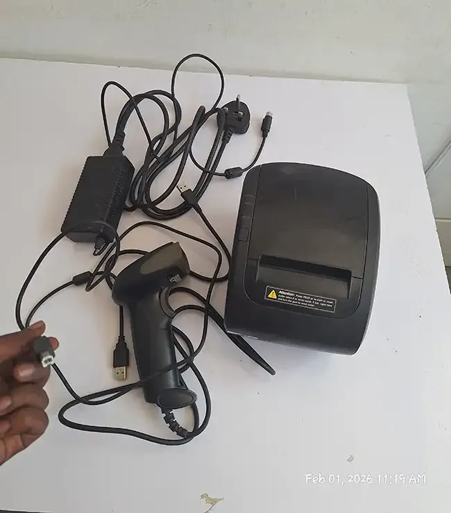 Xprinter Termal Printer With Yes Pos Barcode Scanner