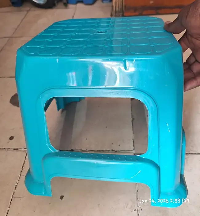 Little Rectangular Mini Plastic Chair