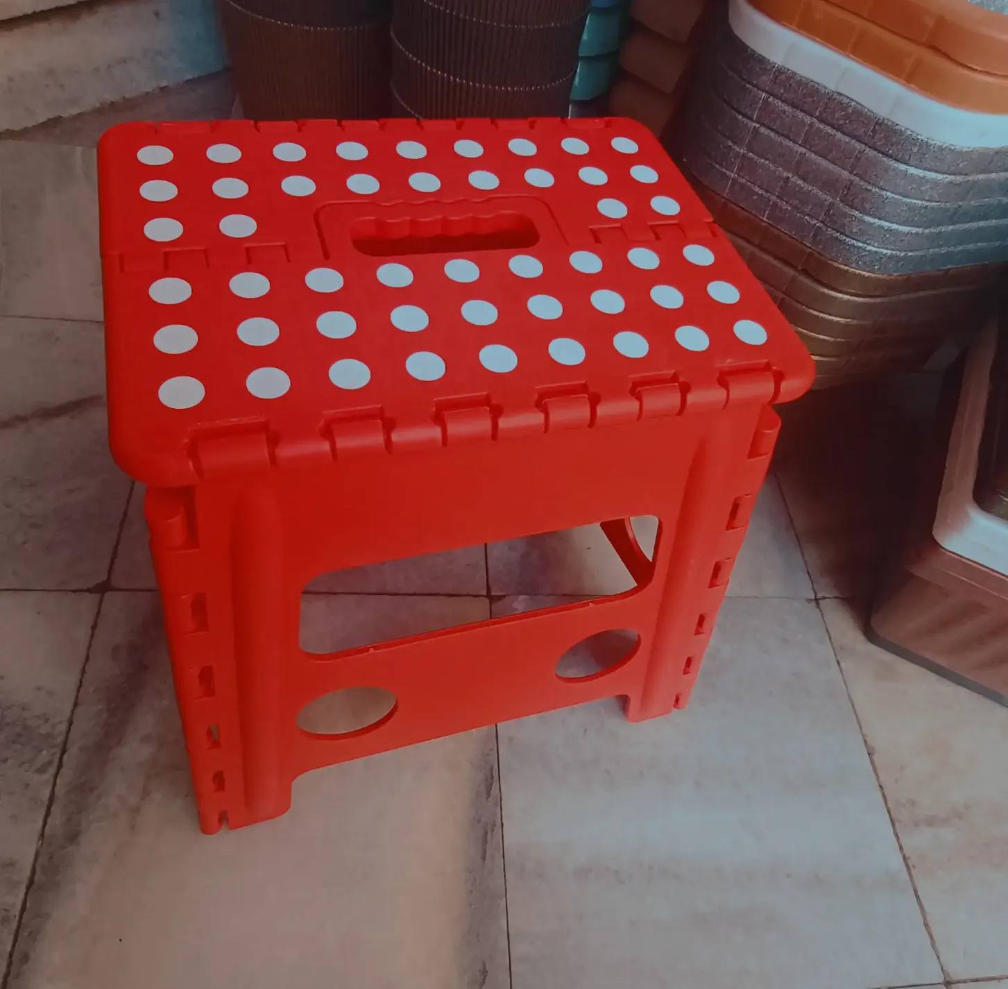 Mini Folding Plastic Chair | Portable Mini Chair