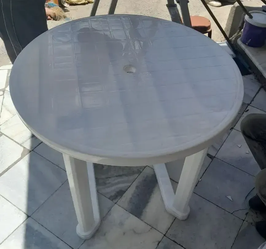 80 Cm Circular Plastic Table | የሚነቃቀል ነው