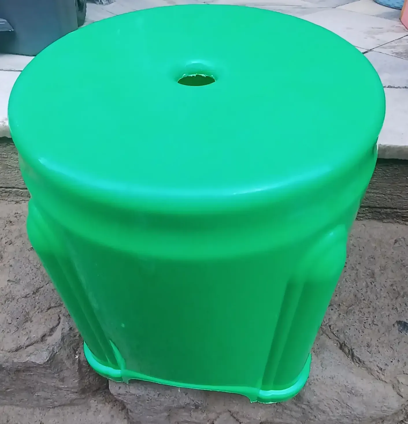 Circular Mini Plastic Chairs (Closed Side)