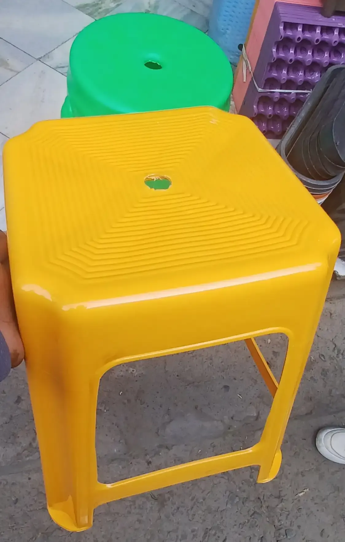 Rectangular Mini Plastic Chairs