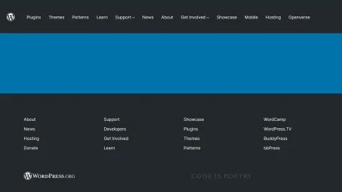Wordpress Header and footer image